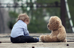 Teddy und Kind