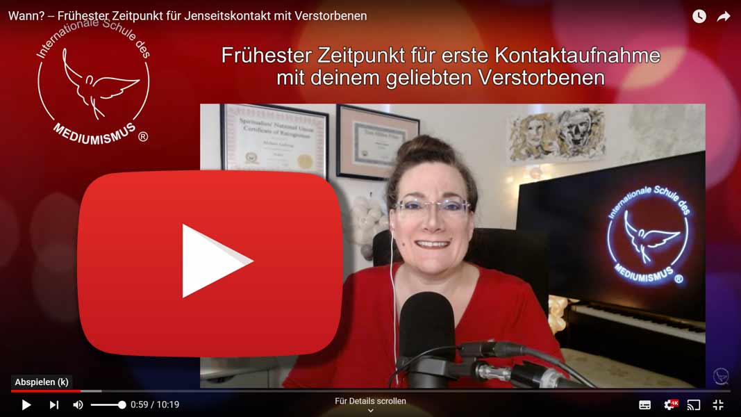 beste Zeit für die Kontaktaufnahme mit dem Jenseits