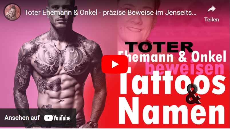 Toter ehemann bringt Tattoo beweise