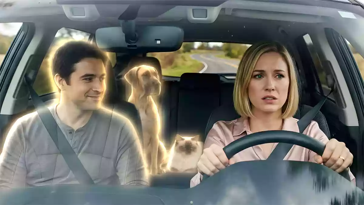 Frau auf dem Weg zu einem Jenseitskontakt in Neumünster